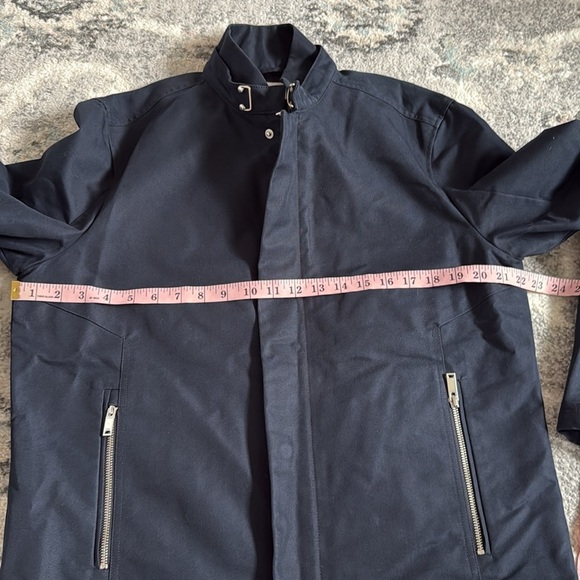 Men’s Reiss Bartlett Jacket in Navy - Picture 8 of 11